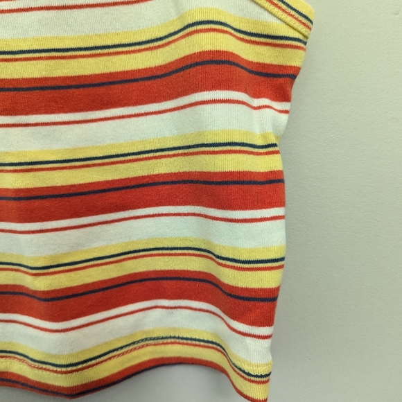 Paul Frank Monkey Striped Crop Tank Top Y2K - Picture 6 of 8
